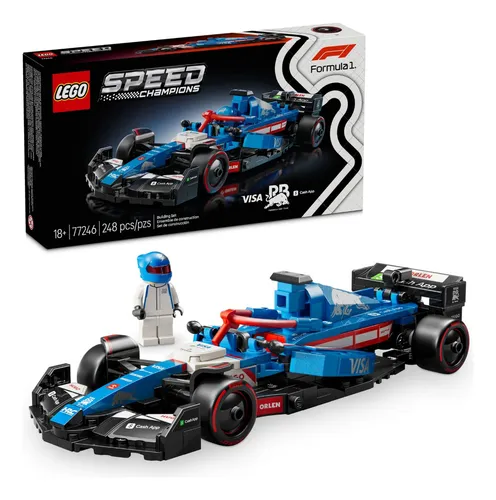 comprar LEGO® Speed Champions Auto de Carreras Visa Cash App RB VCARB 01 F1® 77246; Kit de vehículo y piloto