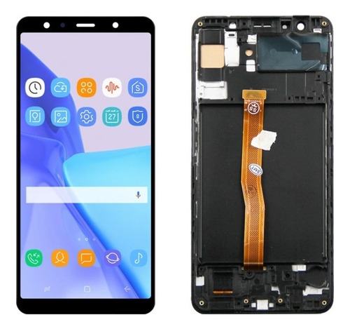 Pantalla Lcd+marco Compatibles Con Samsung A7 2018 A750