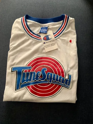 Michael jordan space jam jersey champion hotsell