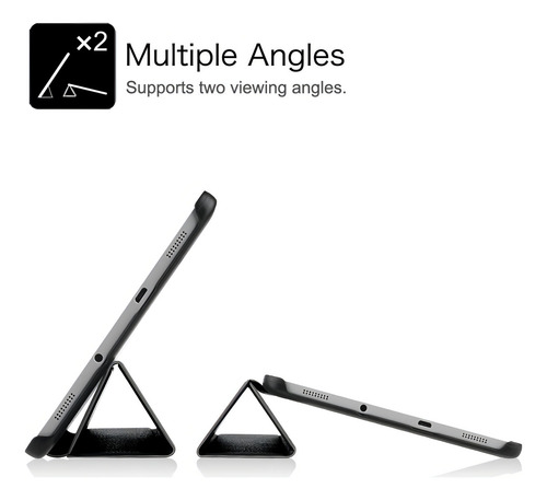 Caja Para Tablet Tab S2 8.0 Smartshell Fintie Negro