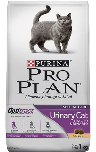 Imagen 2 de 4 de Proplan Urinary Gato 3 Kg Original Sellado