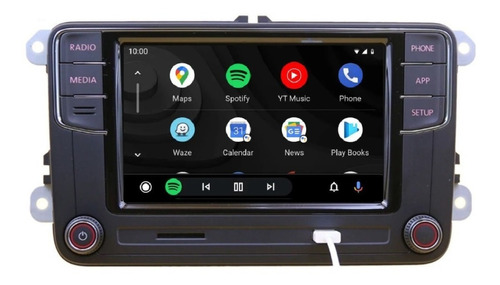 Estereo Car Play Android Rcd330 Jetta Bora Gol Polo Vento Vw