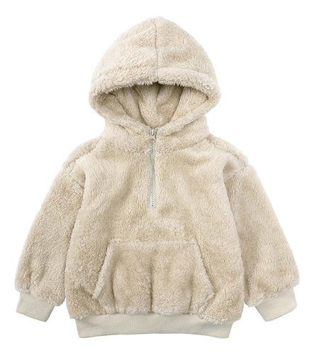 Sudadera De Forro Polar De Cordero Para Niñas Y Niños, Chaqu