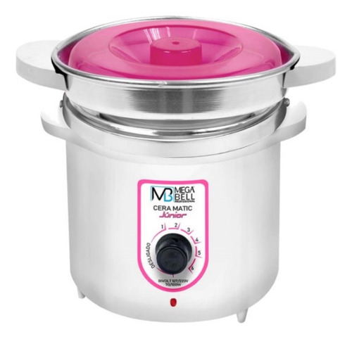 Aquecedora Matic Junior 400g Rosa Com Refil +cera Negra 500g