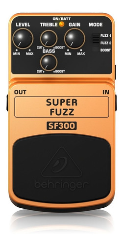 Behringer Sf300 - Pedal Guitar Hasta 12 Meses Sin Intereses