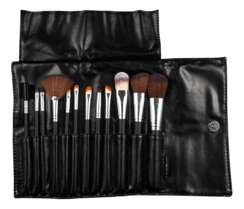 Kit Imperdible De Brochas De Maquillaje + Estuche 