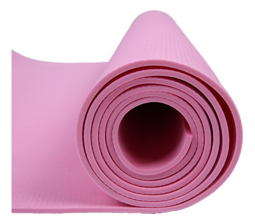 Tapete Rosa De Yoga Mat Para Exercicios Em Academia Pilates