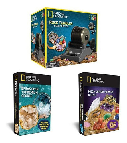 Kit De Roca Y Gemas De National Geographic