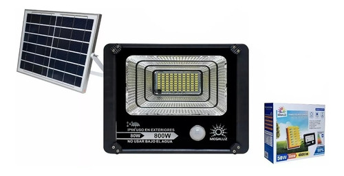 Reflector Solar Led 100w Exteriores Mayoreo 4 Pack
