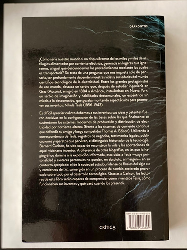 Libro: Tesla Inventor De La Era Eléctrica (Usado)