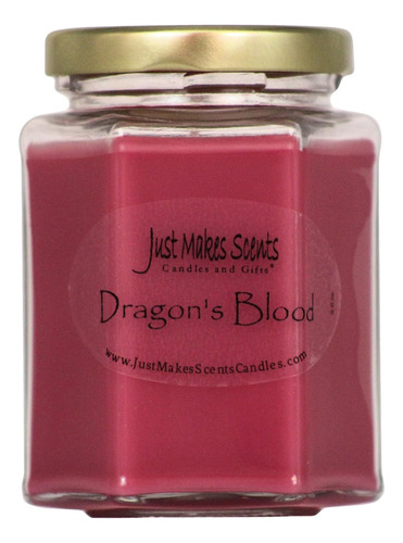 Vela De Soja Mezclada Perfumada De Sangre De Dragón De