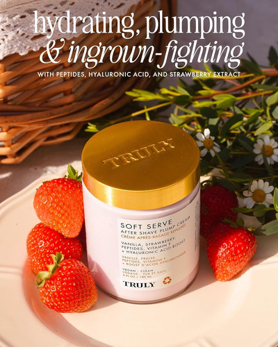 Truly Crema Corporal Suave Para Después Del Afeitado