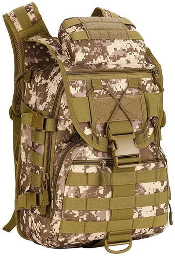 Mochila 40lt. Militar Camuflada Policía Seguridad Ejercito 