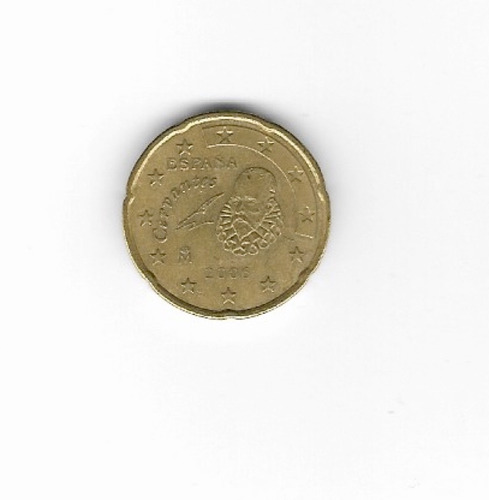 Ltc461 Coleccionable 20 Centavos Euro De España Del 2006.