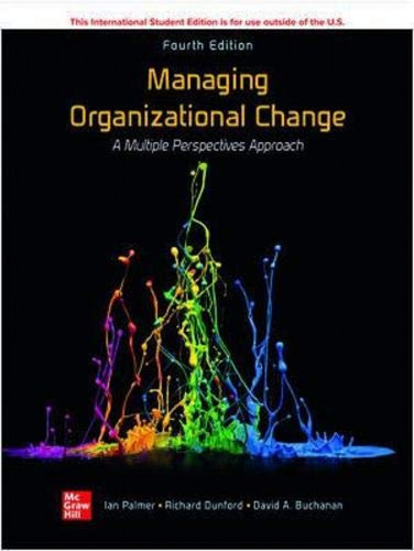 Ise Managing Organizational Change:a Multiple Perspectives