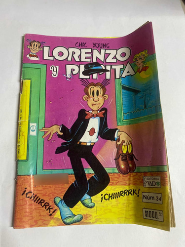 Revista Vintage Lorenzo Y Pepita Emociones Fuertes