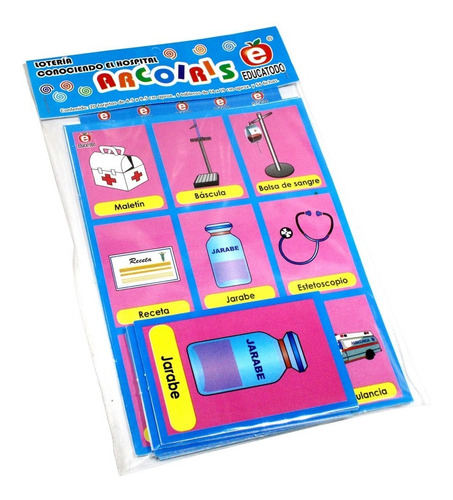 Lotería Arcoíris Conociendo El Hospital, Educatodo, M-0324