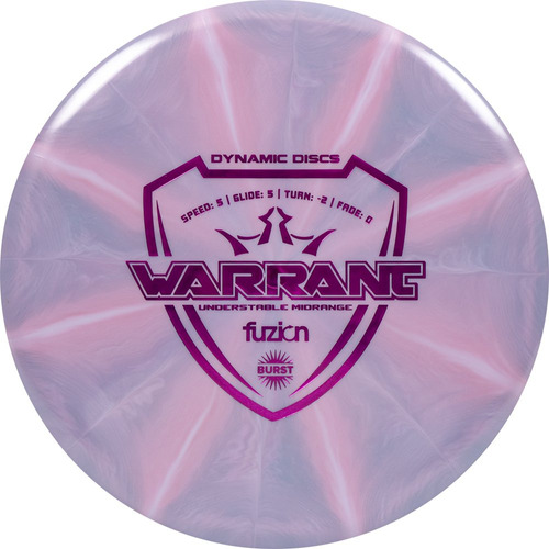 Dinamico Disco Fuzion Rafaga Warrant Medio Golf Color Pueden