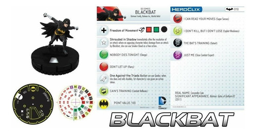 Heroclix Blackbat #010 Batman Dc