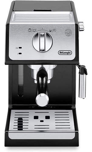 Cafetera Espresso Delonghi Activeline Negra Ecp 33.21.bk Color Negro