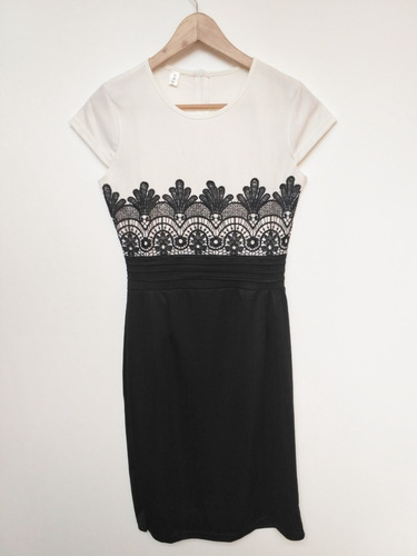 Vestido Elegante Compromiso Celebrity Talla S Nuevo En Stock