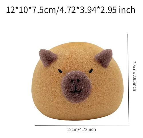 A Esponja De Baño Capybara, Esponja De Baño Reutilizable,
