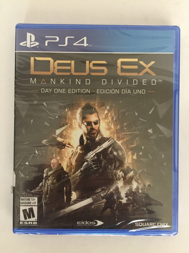 Deus Ex - Makind Divided Edición Día Uno En Español- Sellado