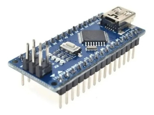 Arduino Nano Compatível V3 Atmega328 Ch340 Pinos Solda Nfe