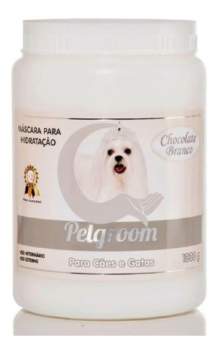 Creme Hidratante Choc Branco Pet Cachorro Qualidade Petgroom