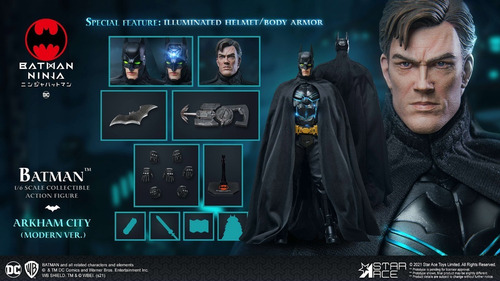 Batman Modern Deluxe Edition Normal 1/6 Figure Star Ace