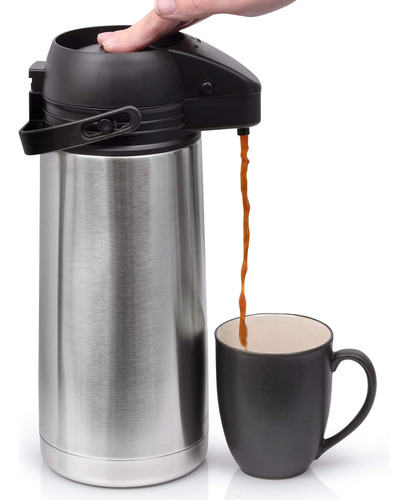 Dispensador De Café Airpot De 64 Oz (1.9 Litros) Con Botón F