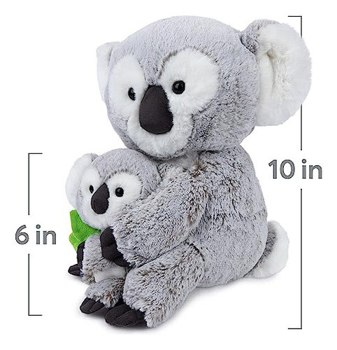 Peluche Gund Zozo El Koala Con Joey, Animal De Peluche Para