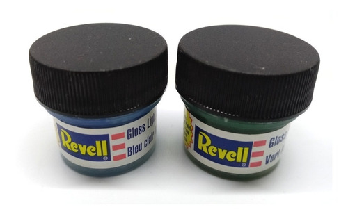 Par De Pinturas Acrílicas 1/4 Oz/75ml. Marca Revell 