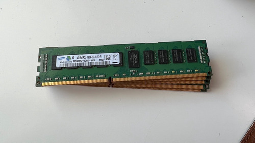 Imagen 2 de 2 de Memoria Ram Samsung Ddr3 10600r 4gb