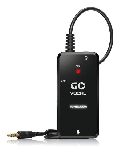 Interface De Audio Go Vocal Tc Helicon