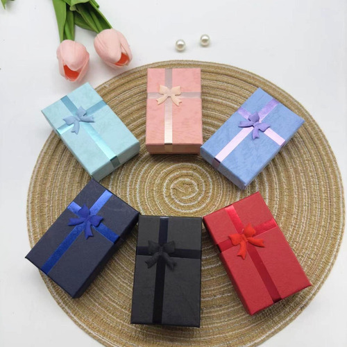 3 Caja De Regalo Para Joyería Caja De Cartón Para Joyería