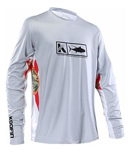 Camisa De Pesca Deportiva De Manga Larga Con Ventilación Pa