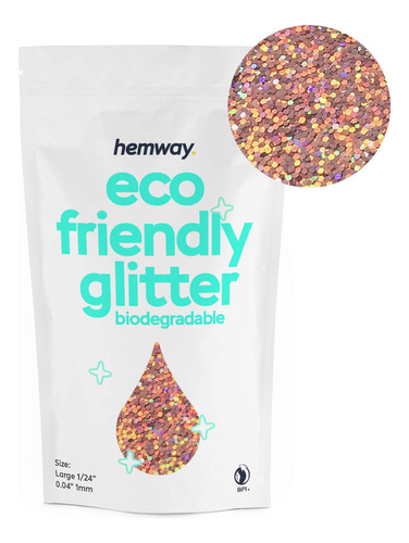 Hemway Eco Friendly Biodegradable Glitter 100g / 3.5oz Bio C