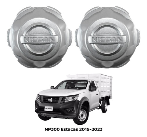 Tapón Rines De Acero 2pz Np300 Estacas 2015 Nissan