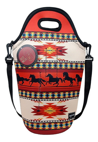 Imagen 2 de 3 de Bolso Matero Porta Termo Diseños Tribales Anymate ®