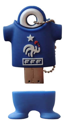 Pendrive Uniforme De Futbol Francia 32gb Usb 3.0