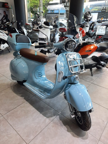 Imagen 2 de 16 de Moto Electrica New Vintage Sunra Cred. Prend Ridegreen