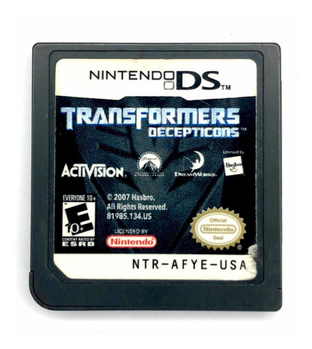 Transformers Decepticons - Juego Original Para Nintendo Ds