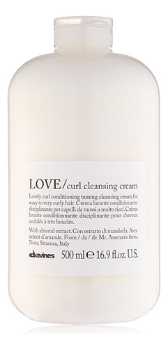 Davines Love - Crema Limpiadora De Rizos, Champú Y Acondic.