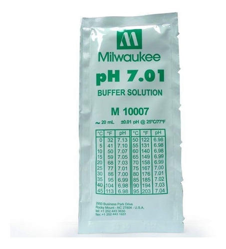 Solucion Calibracion Sondas Ph 7.01 Milwaukee