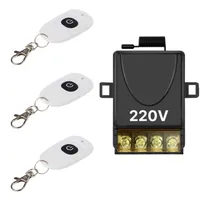 Comprar Receptor Inalámbrico 1 Rele 220v30a 3 Controles, Luces Motor