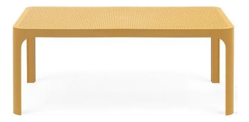 Juego Banco Y Silla Exterior Nardi Net Italiano Amarillo
