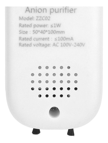 Purificador Limpiador Purificación Multifuncional De Iones N