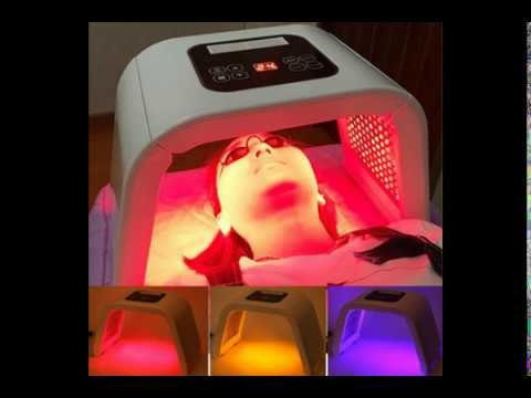 Imagen 6 de 9 de Cabina Led Mascara Facial Corporal Pdt 7 Colores