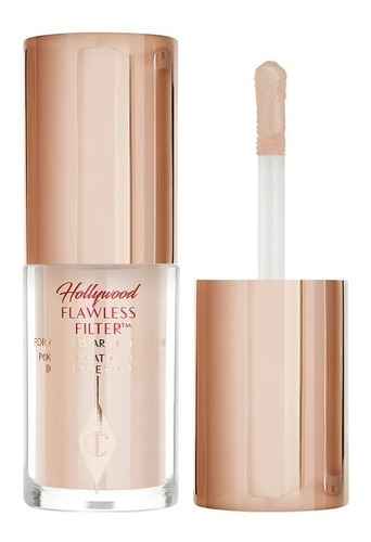 Base de maquiagem líquida Charlotte Tilbury Mini Hollywood Flawless Filter Hollywood Flawless Filter tom 2 fair - peachy beige for light skin tones  -  5.5mL 5.5g